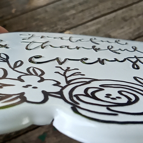 Grateful and thankful for everything metal sign - Picture 2 of 4